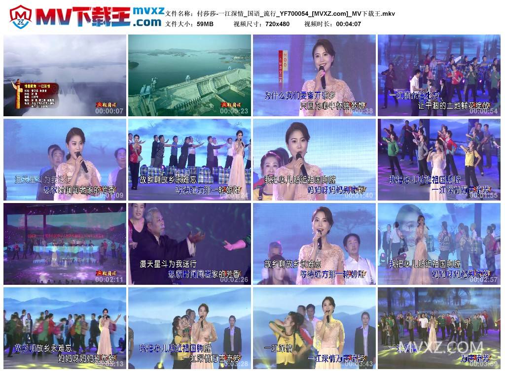 付莎莎-一江深情_国语_流行_YF700054